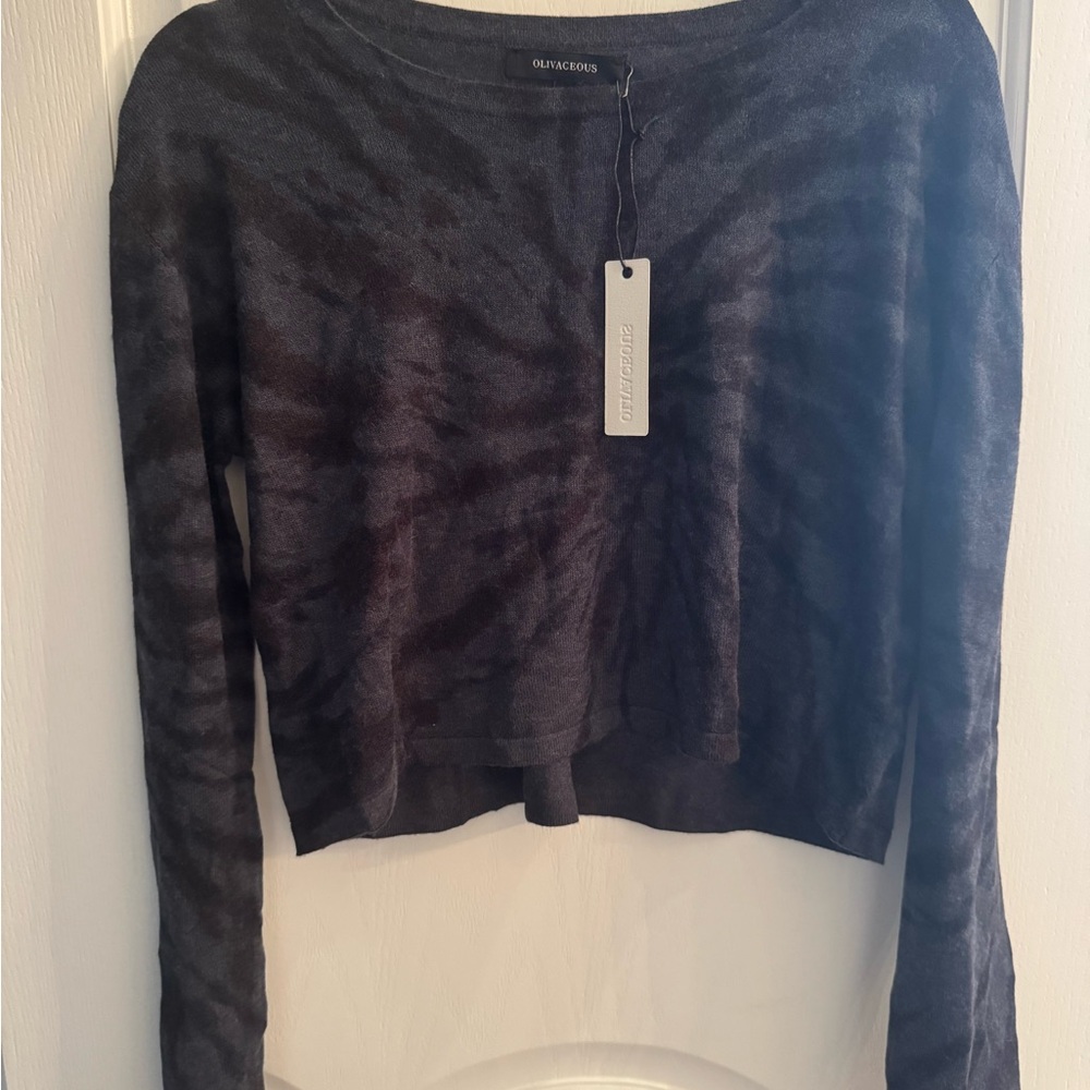 Olivaceous Black Women's Top